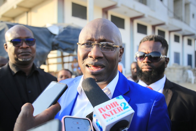 Cissé Lassana, promoteur de la cité Cissé de la Paix Cissé Lassana, promoteur de la cité Cissé de la Paix