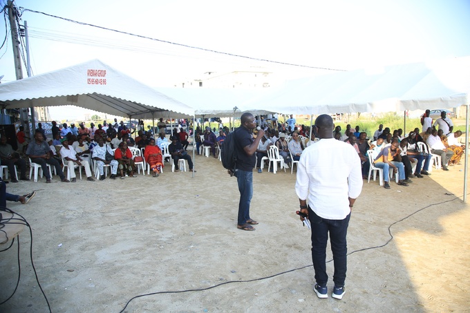 Litige foncier à Anani/Les acquéreurs mécontents menacent. Le promoteur Cissé Lassana rassure Litige foncier à Anani/Les acquéreurs mécontents menacent. Le promoteur Cissé Lassana rassure