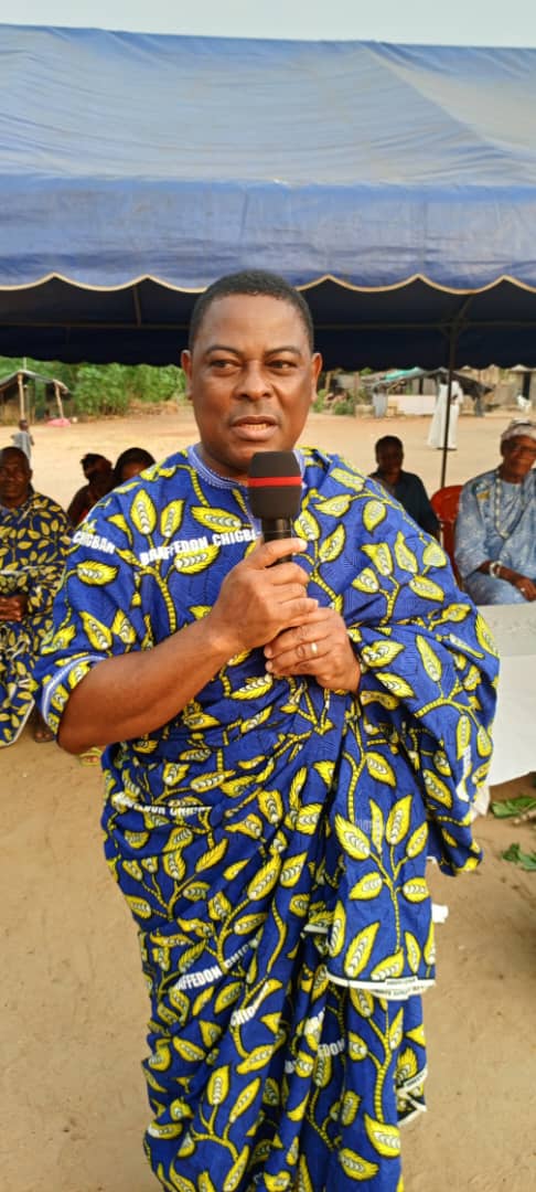 Grand-Lahou / Présidentielle de 2025/ Le député N'Dédé Blaise confie Tidiane Thiam aux générations Egbon et Ebom de Braffédon Grand-Lahou / Présidentielle de 2025/ Le député N'Dédé Blaise confie Tidiane Thiam aux générations Egbon et Ebom de Braffédon
