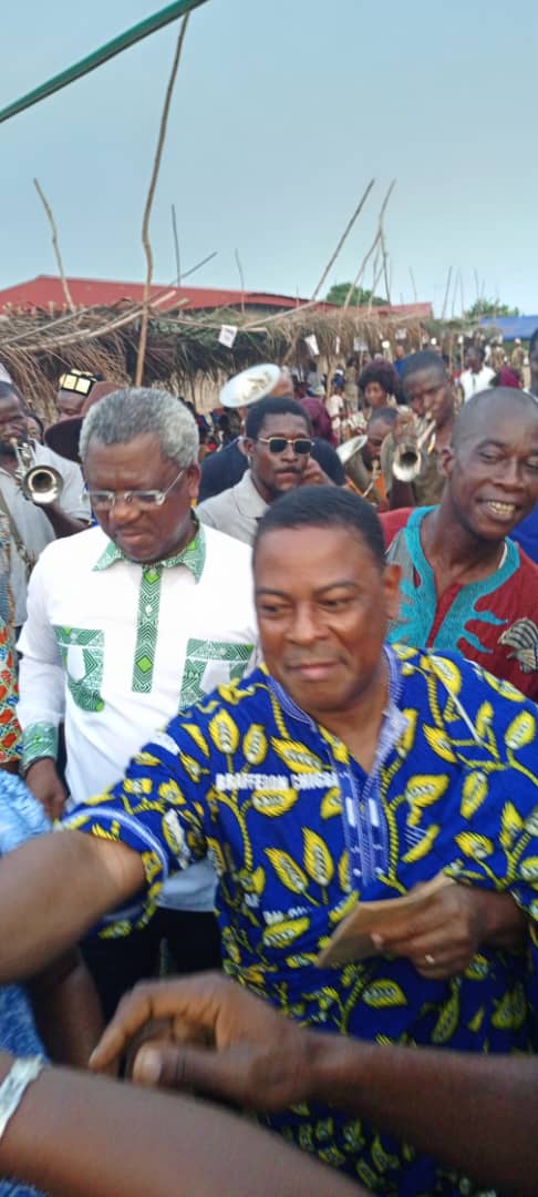 Grand-Lahou / Présidentielle de 2025/ Le député N'Dédé Blaise confie Tidiane Thiam aux générations Egbon et Ebom de Braffédon Grand-Lahou / Présidentielle de 2025/ Le député N'Dédé Blaise confie Tidiane Thiam aux générations Egbon et Ebom de Braffédon