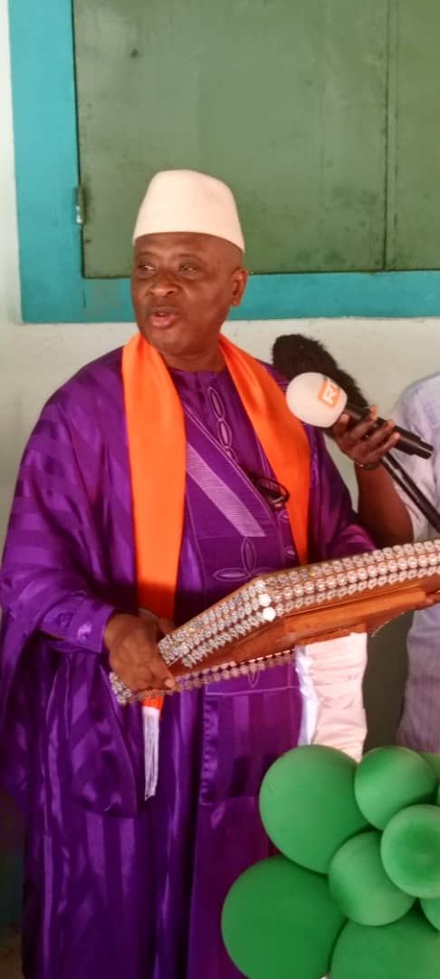 Le représentant du président national du Cosim, l'imam Adam Diabaté Le représentant du président national du Cosim, l'imam Adam Diabaté
