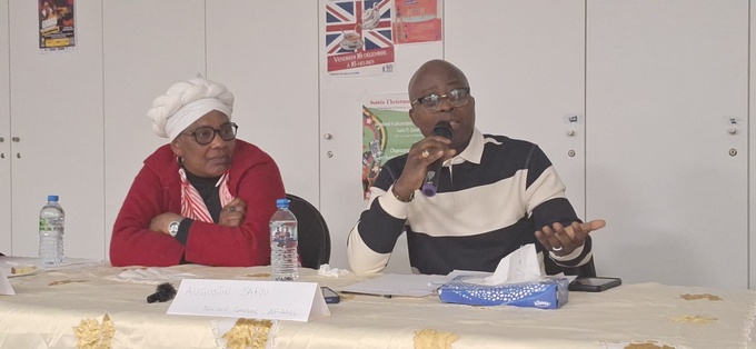 Hortense et Augustin SAFOU de l'association Afaael Hortense et Augustin SAFOU de l'association Afaael