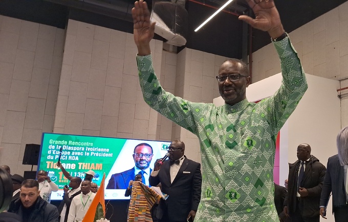 Tidjana Thiam, président du PDCI - RDA Tidjana Thiam, président du PDCI - RDA