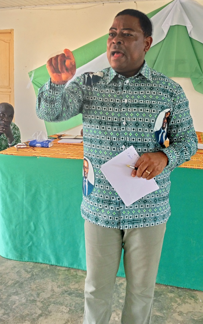 Le député de Grand Lahou mobilise pour une marche historique de soutien à Tidiane Thiam Le député de Grand Lahou mobilise pour une marche historique de soutien à Tidiane Thiam