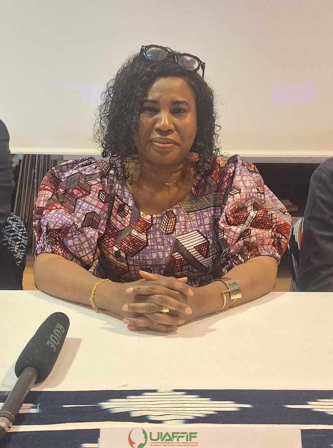 Carole Sanni, présidente de UIAFFIF Carole Sanni, présidente de UIAFFIF