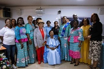 l'installation du Prof Gbonon Valerie ( Assise)