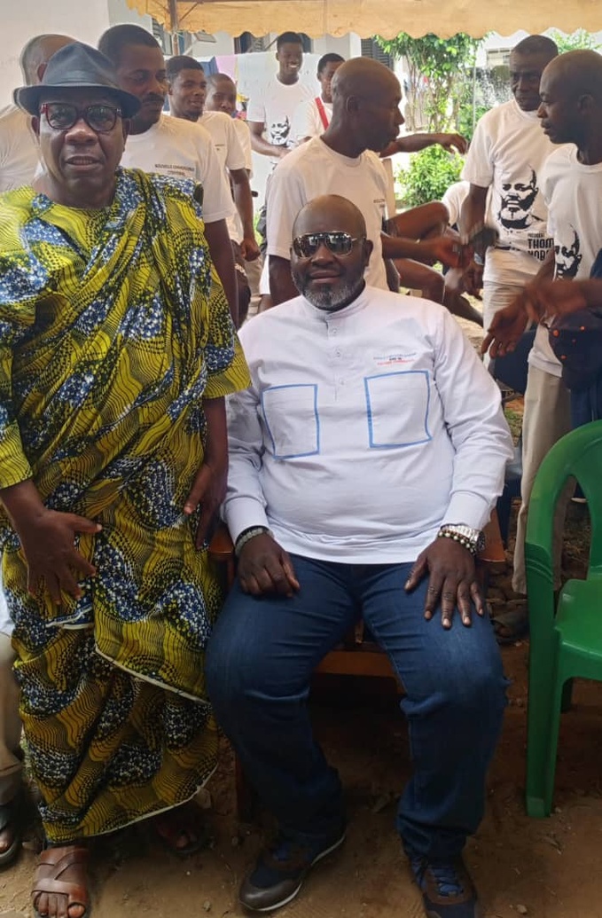 Dabou/ Présidentielle 2025  Thomas Noba (NCC) annonce sa candidature et sollicite le soutien du peuple Adjoukrou.   