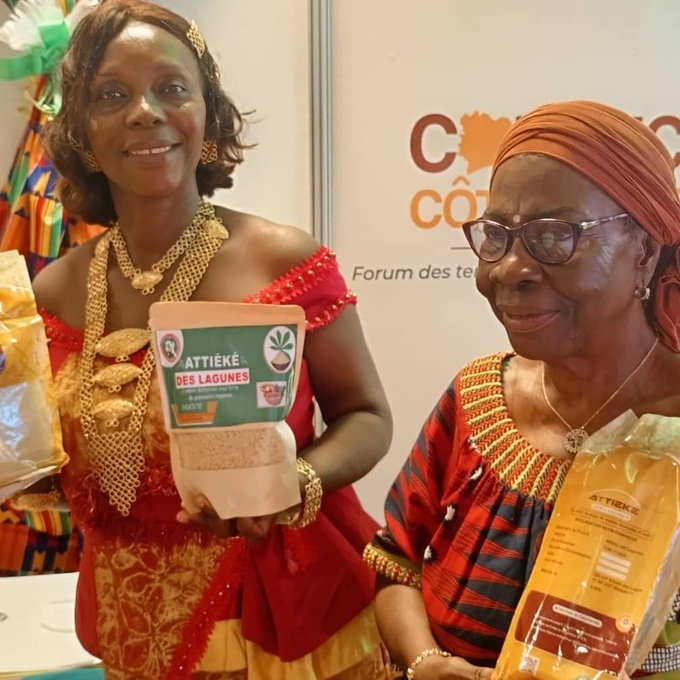 6 ème édition de Connect-Ci/ L'attiéké labellisé, un produit identitaire du District autonome des Lagunes. 6 ème édition de Connect-Ci/ L'attiéké labellisé, un produit identitaire du District autonome des Lagunes.