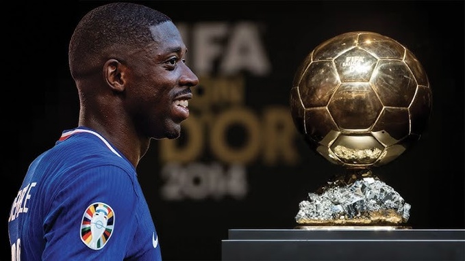 Ousmane Dembélé consacré Ballon d’Or masculin Ousmane Dembélé consacré Ballon d’Or masculin