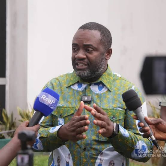 Lasm Blaise , ex vice-président du Ppa-ci sur la liste du Pdci-Rda