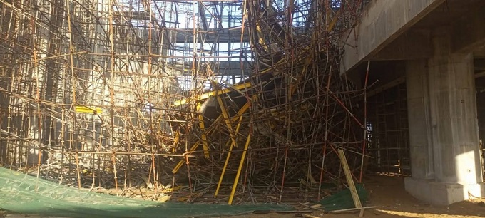 Drame à Grand Lahou/ En pleine construction, l'échafaudage d'une cathédrale s'écroule : 15 blessés graves