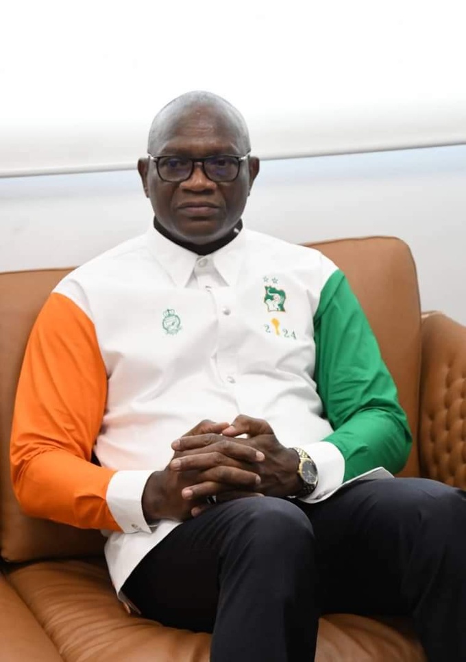 Le ministre délégué aux sports et cadre de vie, M. Metch Adjé Silas