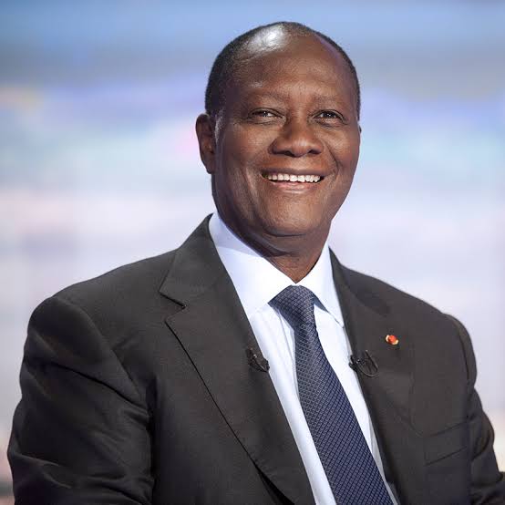 Le Président de la République de Côte d'Ivoire, Sem Alassane Ouattara