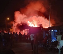 Drame/ Le marché de Man encore ravagé par un incendie Drame/ Le marché de Man encore ravagé par un incendie