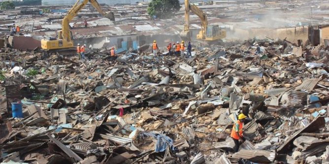Le 4è pont construit sur Boribana Le 4è pont construit sur Boribana