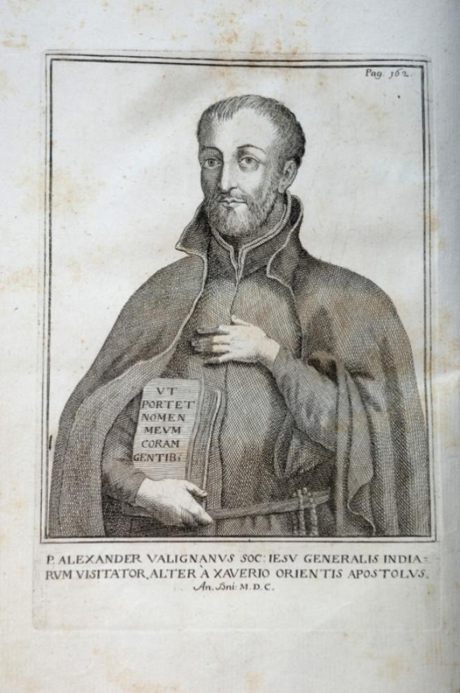 Le prêtre jésuite Alessandro Valignano. CC 2.0