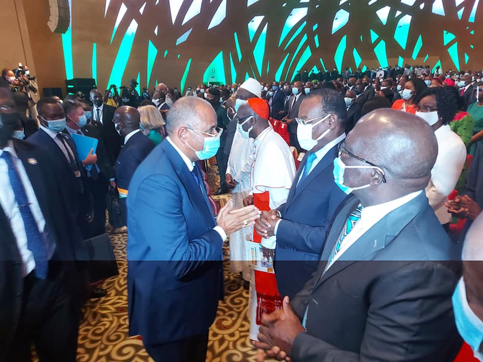 Le premier ministre ivoirien Patrick Achi et l'ex premier ministre Affi N'Guesan, président du FPI Le premier ministre ivoirien Patrick Achi et l'ex premier ministre Affi N'Guesan, président du FPI