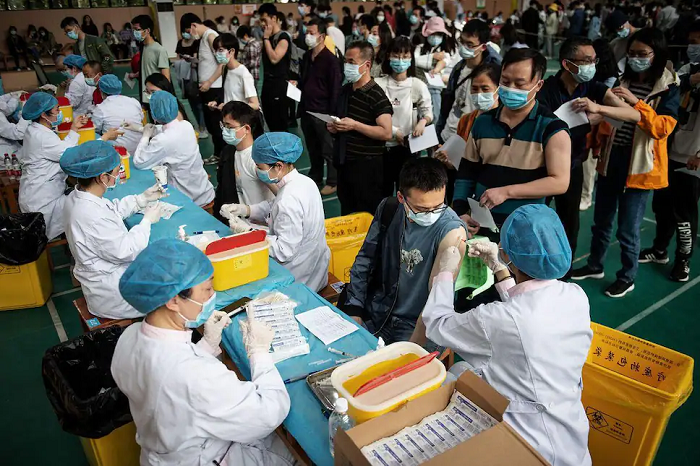 Wuhan va dépister ses habitants après la réapparition de cas de COVID, Credit photo AFP Wuhan va dépister ses habitants après la réapparition de cas de COVID, Credit photo AFP