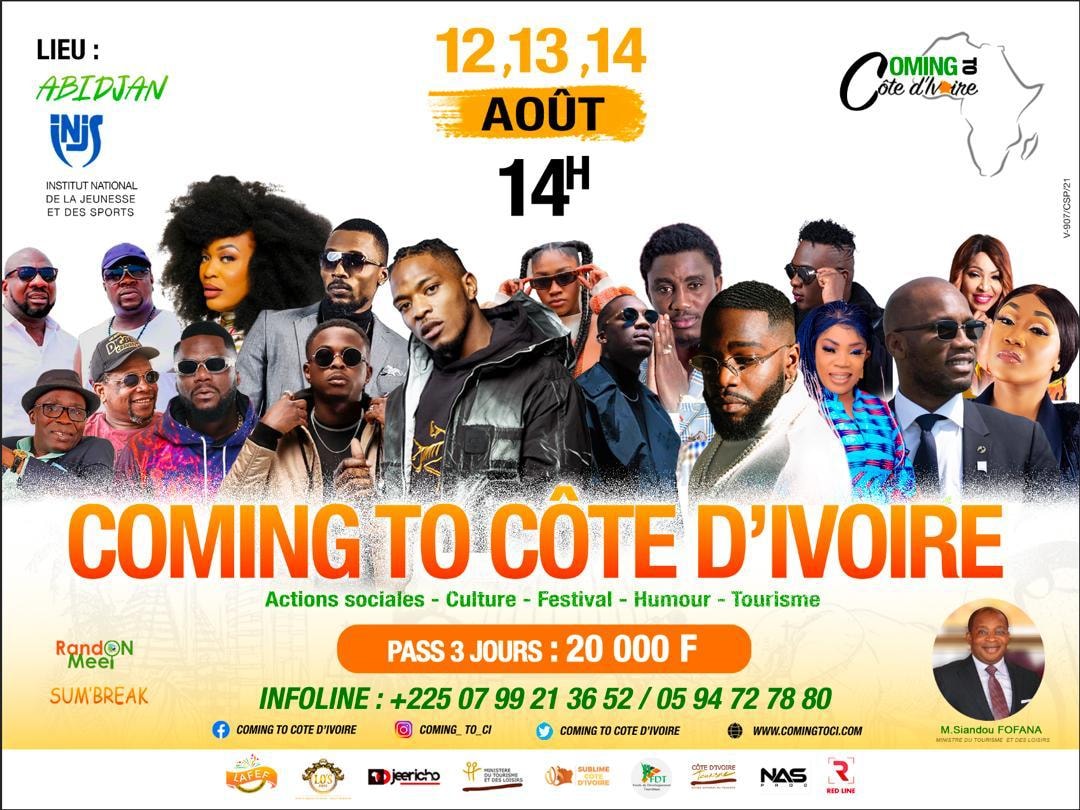 Coming to Côte d'Ivoire, le festival le plus attendu de ces vacances - credit photo  Culturiche