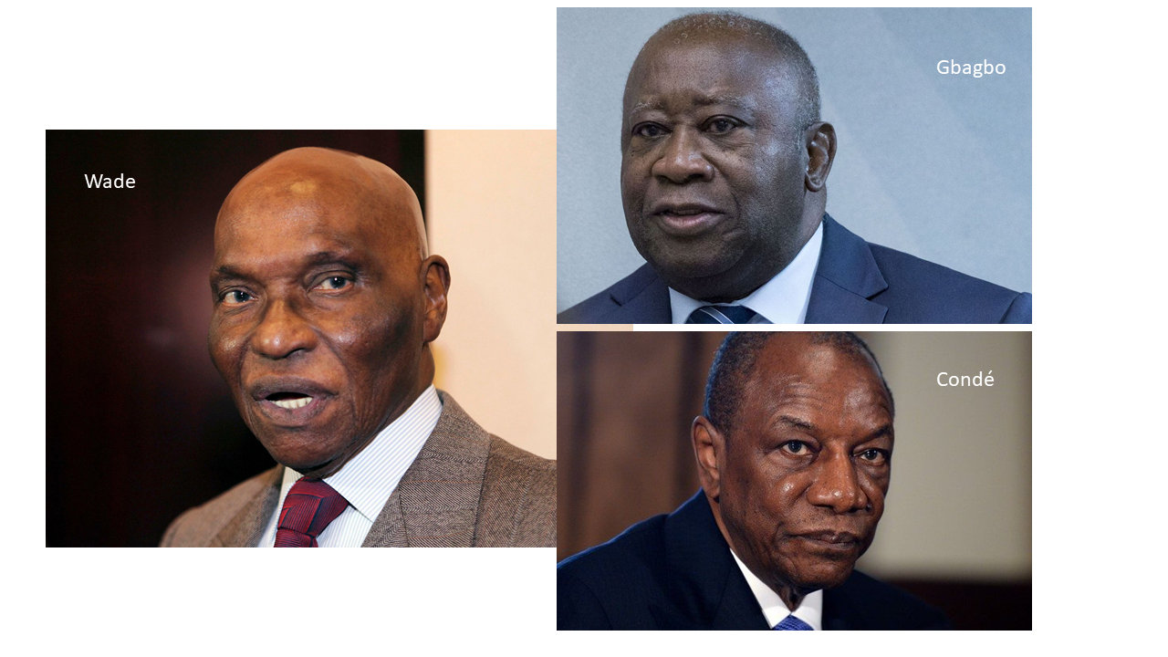 Wade, Condé et Gbagbo : Du rêve à la réalité !