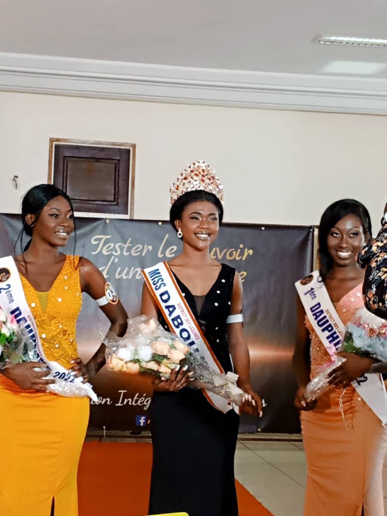 Présélection au concours miss district de Côte d'Ivoire/ Mlle Tuo Mariane Eléonore, la perle du district Lagunes