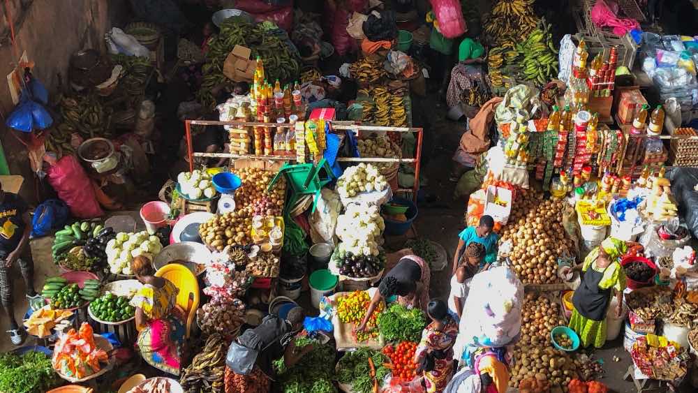 Ph: DR marché en Côte d'Ivoire
