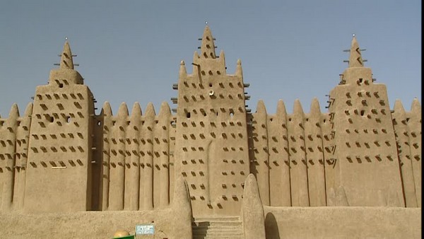 Mosquée de Djenne au Mali