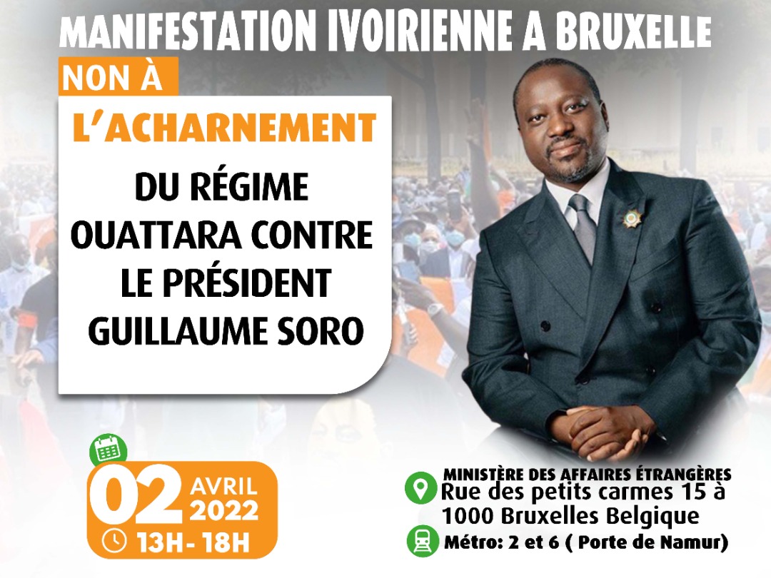 ​Politique nationale : GPS bientôt en démonstration de force à Bruxelles pour dire non à l’acharnement dont est l’objet Guillaume Soro