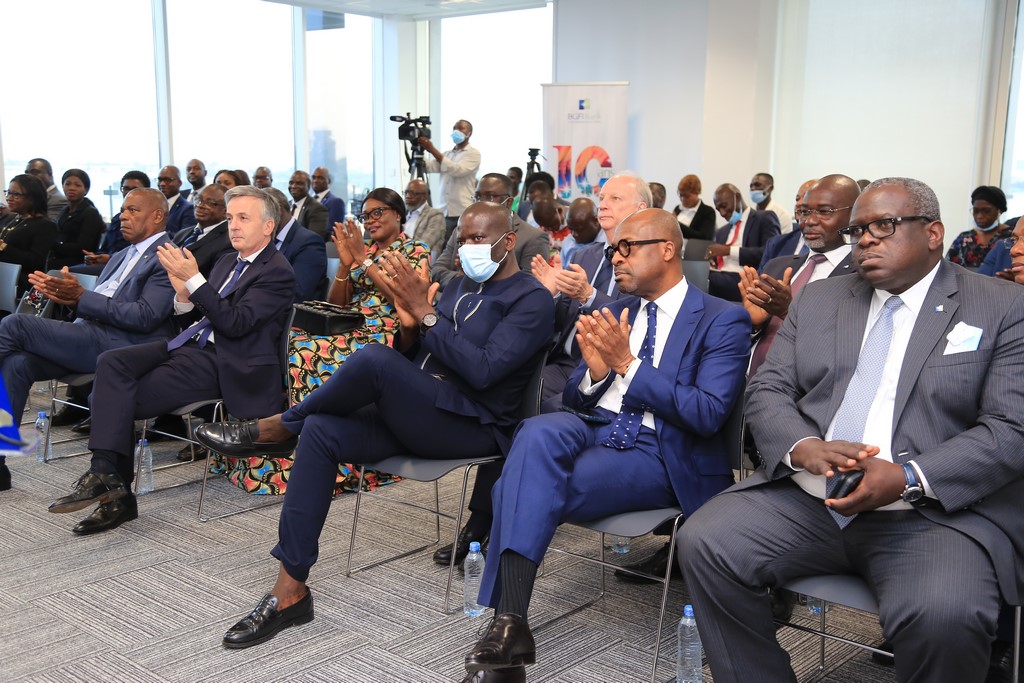 Célébration des 10 de BgfiBank Côte d'Ivoire/ Le PDG laisse un message fort à ses partenaires.