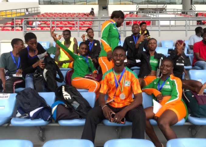 Athlétisme-Region II U18, U20 : La Côte d'Ivoire cueille 21 médailles