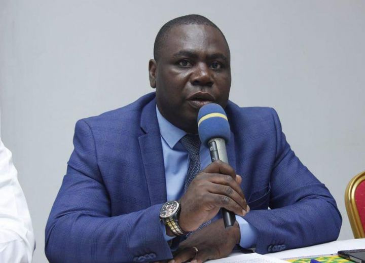 Sam Wacouboué, porte- parole de l'Ismc Sam Wacouboué, porte- parole de l'Ismc