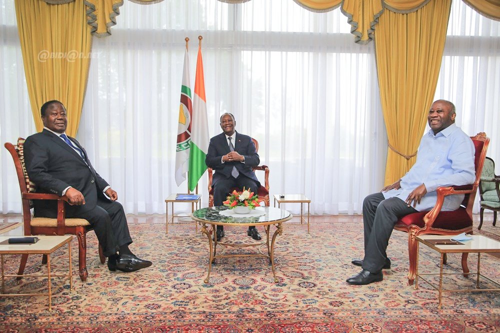 Rencontre du 14 Juillet : quand Bédié, Ouattara et Gbagbo déçoivent les attentes des Ivoiriens