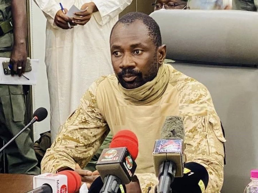 Le colonel Assimi Koïta, homme fort du Mali