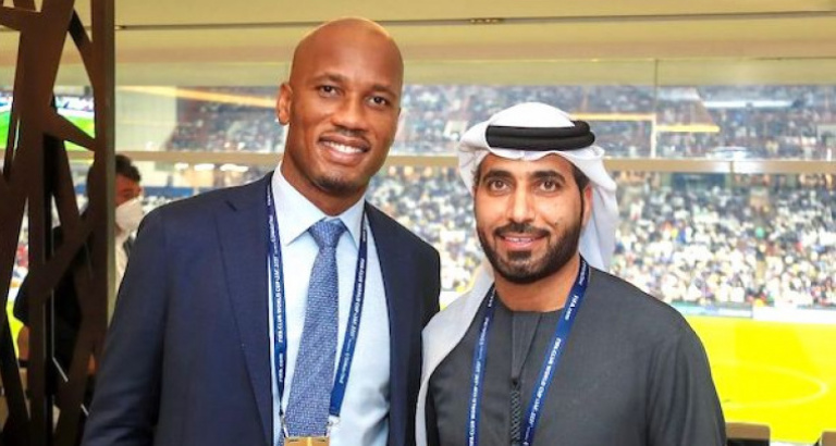 Sport : Didier Drogba, fait son pari. Sport : Didier Drogba, fait son pari.