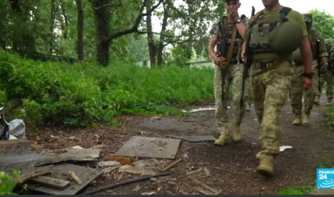 Ukraine : une milice privée aux ordres d'un ex officier Américain opère au Donbass