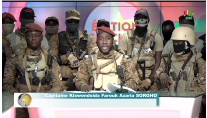 Urgent/Burkina : le Capitaine Ibrahim Traoré renverse Paul-Henri Sandaogo Damiba