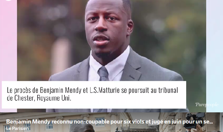 Procès contre Benjamin Mendy : le verdict est tombé aujourd'hui