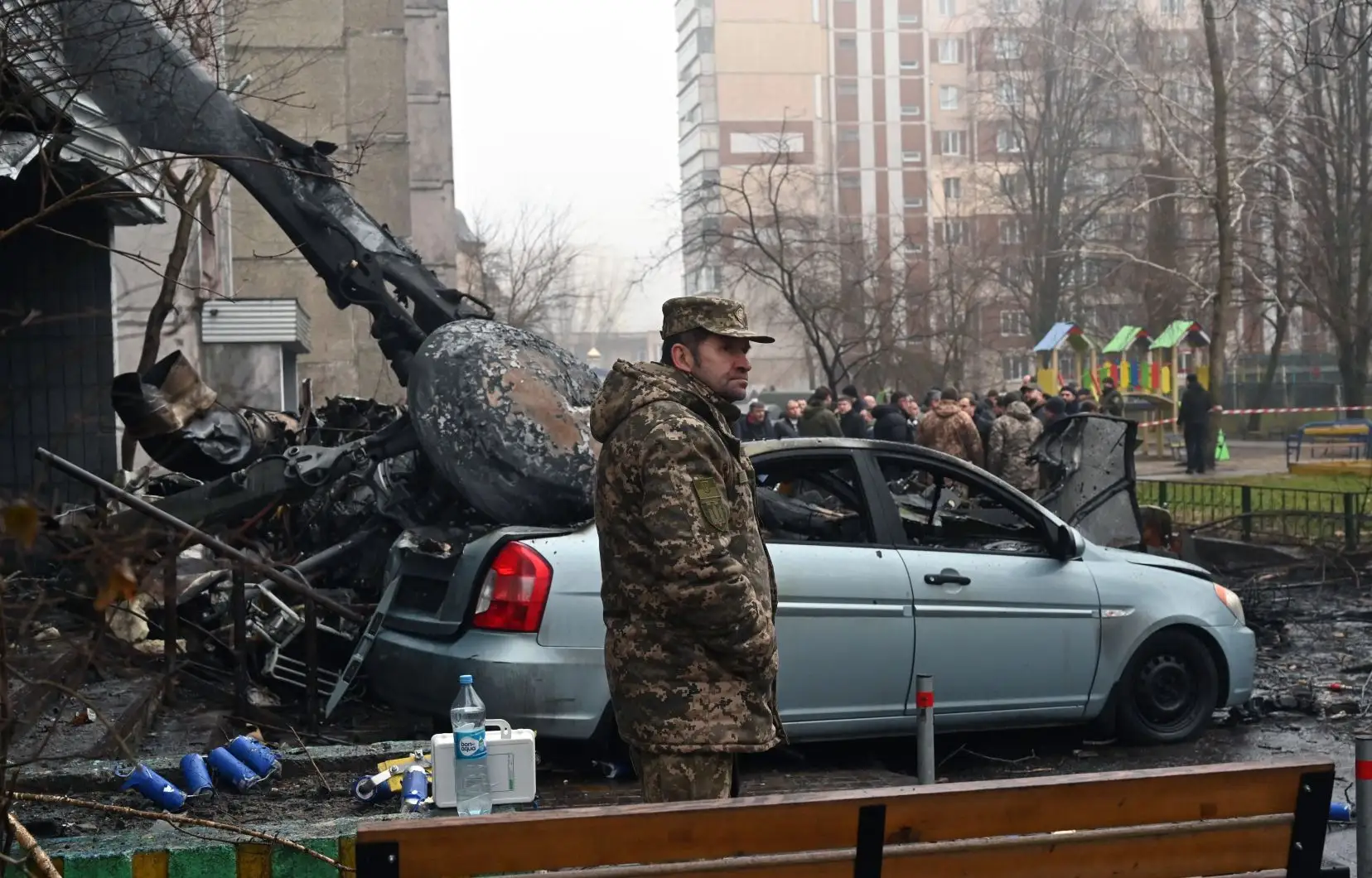 Guerre en Ukraine/  Le ministre de l’Intérieur est mort après l’écrasement d’un hélicoptère.