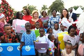 La première dame Dominique Ouattara présidente fondatrice de Children of Africa