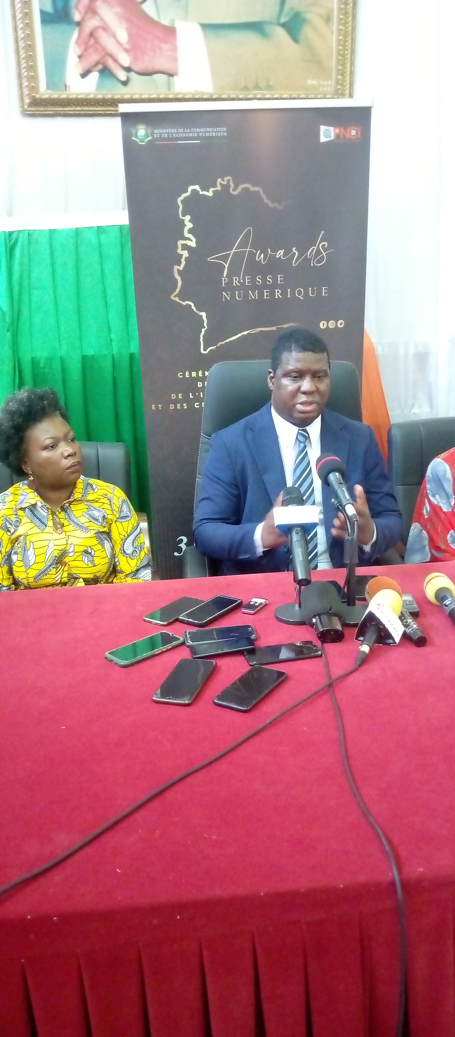 Le président de la Pnci Joël Nianzou a dévoilé les enjeux des Awards du numérique Le président de la Pnci Joël Nianzou a dévoilé les enjeux des Awards du numérique