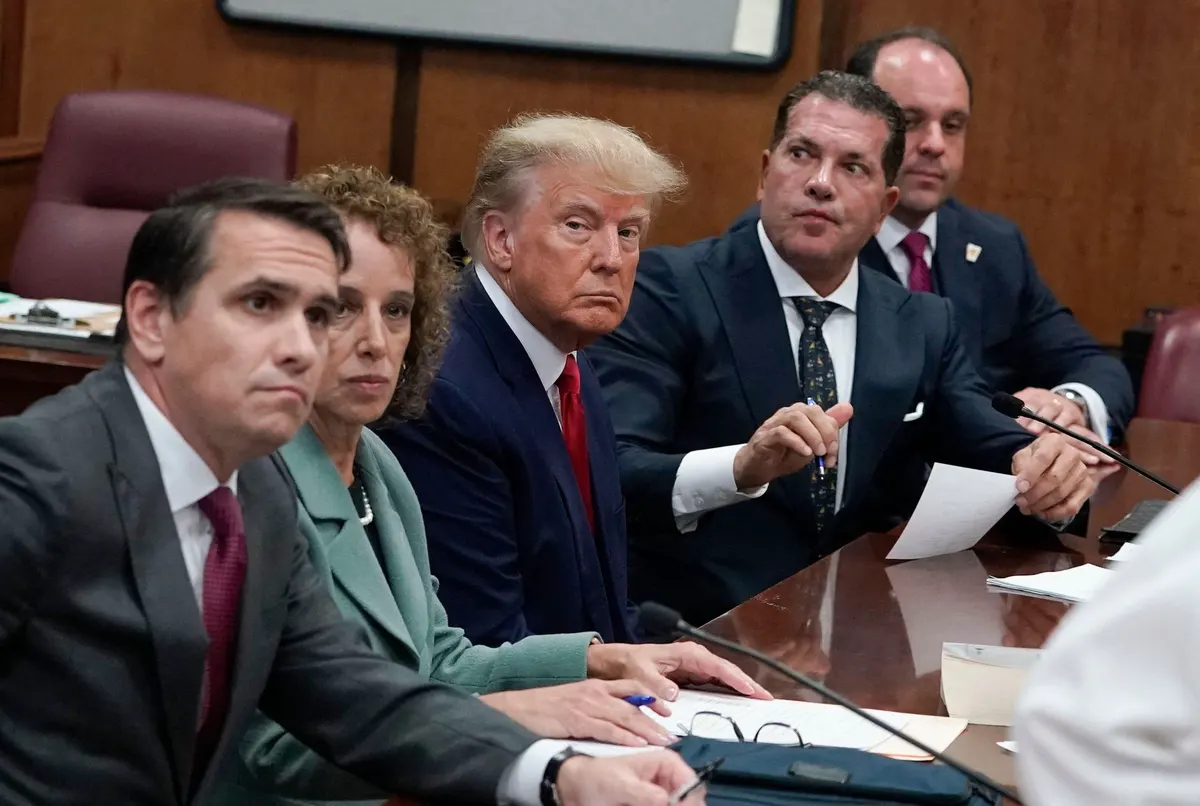 USA/ L'ancien président Donald Trump arrêté aujourd'hui à New York USA/ L'ancien président Donald Trump arrêté aujourd'hui à New York