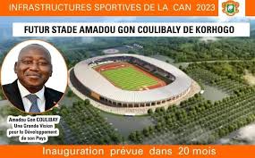 Le stade de Korhogo porte le nom de l'ex premier ministre feu Amadou Gon Coulibaly