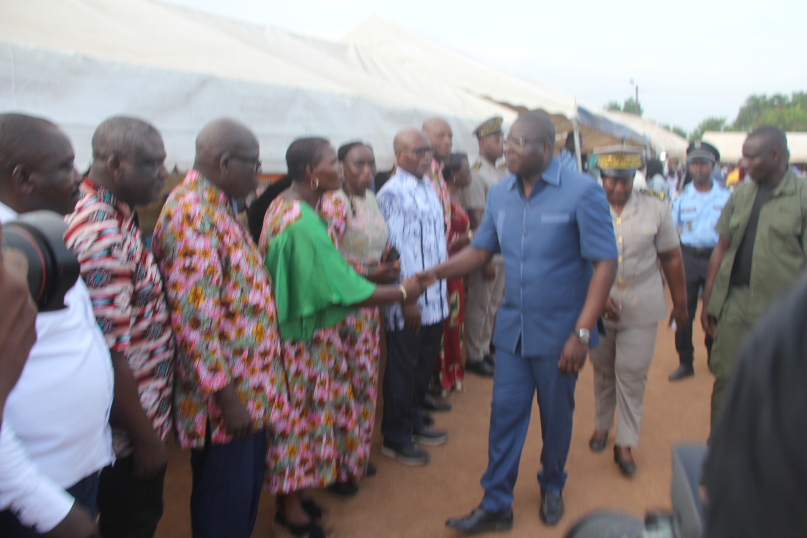 Le ministre Amédée Kouakou a célébré Paquinou à Diacohou ( Béoumi)