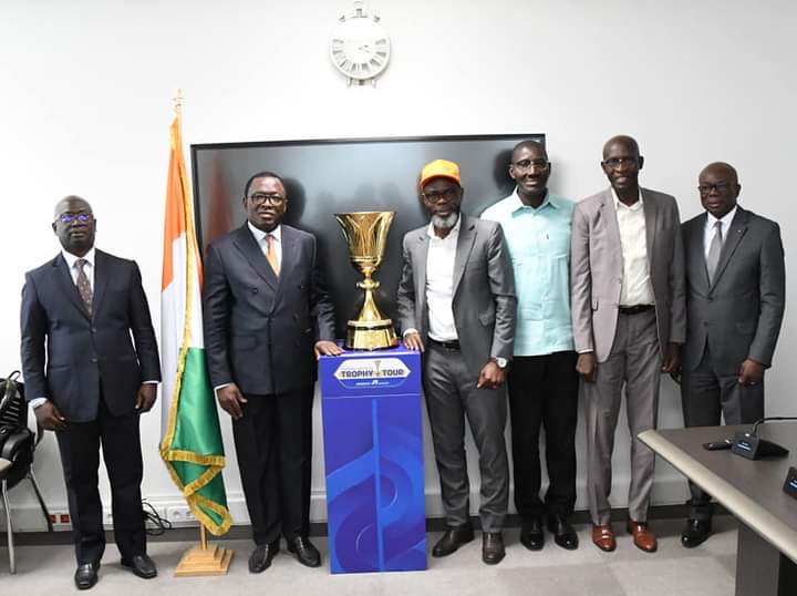 Sport/Le trophée de la coupe du monde arrive à Abidjan