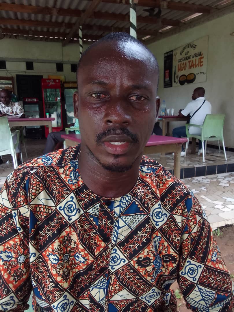 Lattro Lath Pacôme Ariel, président des jeunes de Lopou Lattro Lath Pacôme Ariel, président des jeunes de Lopou