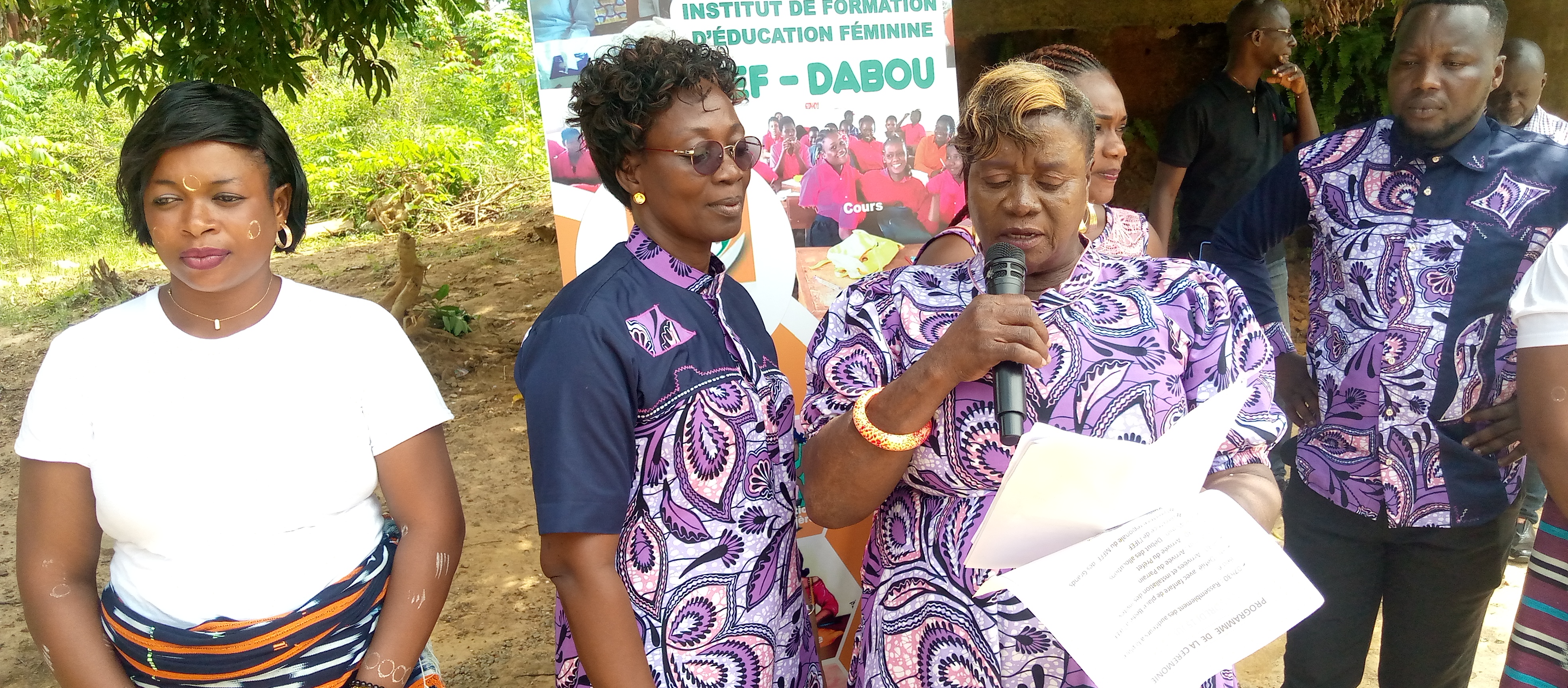 Mme Sérebo Marie Sonia épouse Bahi a vanté le mérite de l'Ifef Dabou