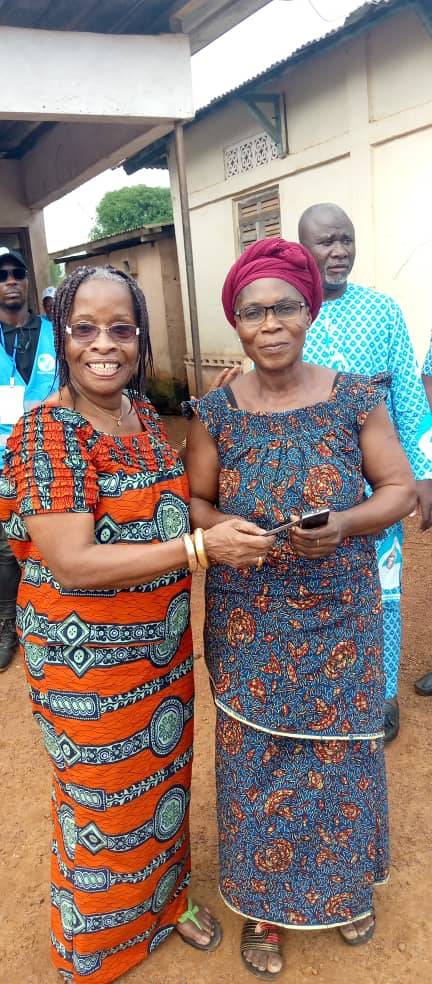 Mme Koudou Jeannette a remis les cartes Ppa-Ci aux militants de Dabou