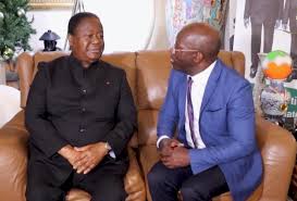 Sem Henri Konan Bédié et le président du Cojep, Charles Blé Goudé