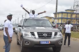 La parade du candidat du Pdci-Rda, Gnangni Daniel à Grand Lahou