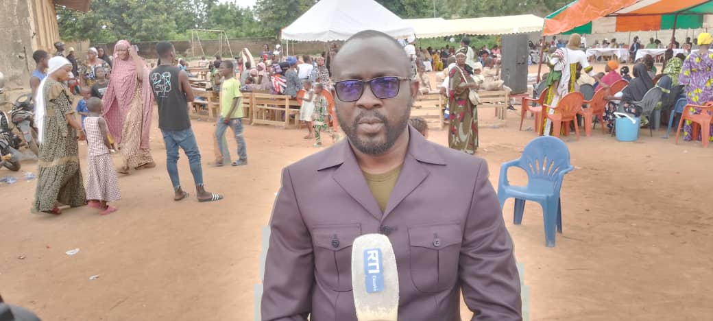 Le président de l'Aeb,  Camara Mohamed Le président de l'Aeb,  Camara Mohamed